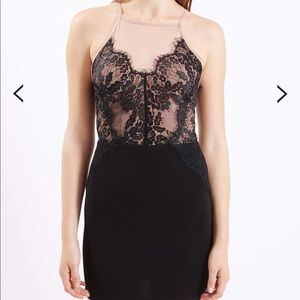Topshop Petite Lace Dress